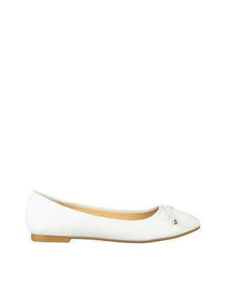LAST SIZE, Missi fehér női balerina - Kalapod.hu